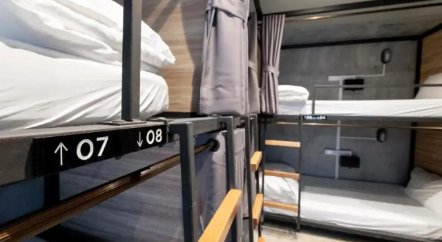Кровать в общем номере BED STATION Hostel Khaosan
