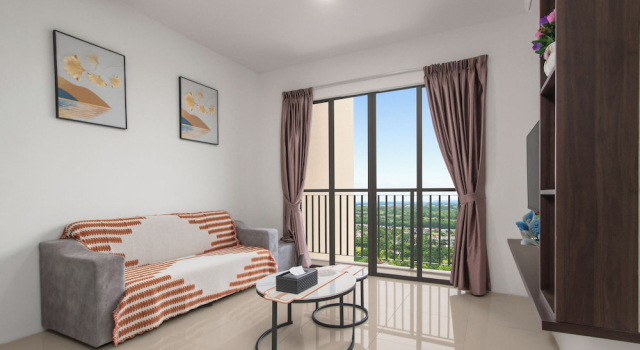 Апартаменты Superior с 3 комнатами с балконом и с видом на город KLIA Residensi---15minutes drive to KLIA