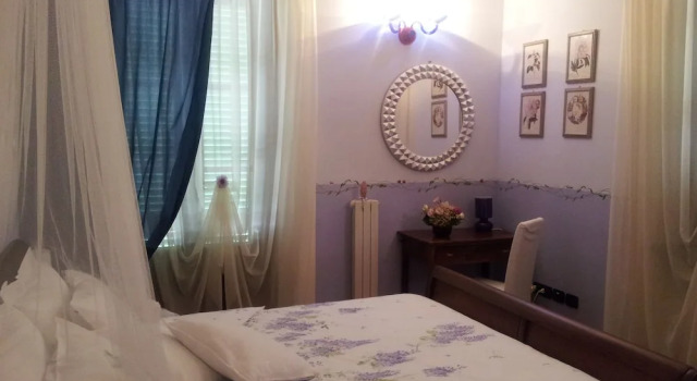 Luxus Apartment 2 Schlafzimmer mit Balkon und mit Gartenblick Il Campano