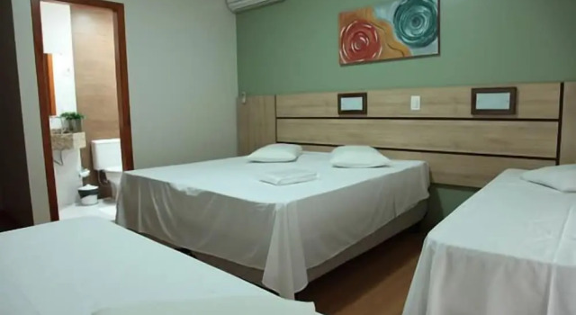Четырёхместный номер Deluxe Blu Terrace Hotel