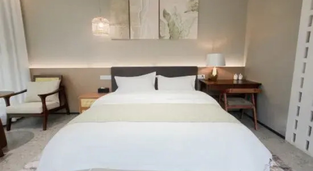 Семейный Место под палатку с 4 комнатами Shanshui Homestay