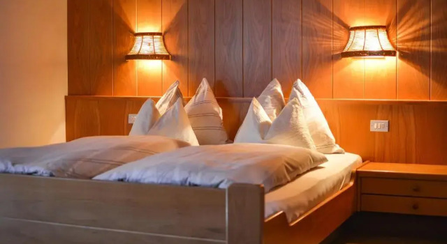 Студия с балконом Appartements Residence Ganthaler
