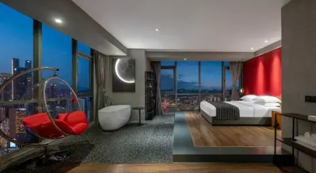 Люкс NOVA Planet High Altitude River View Hotel