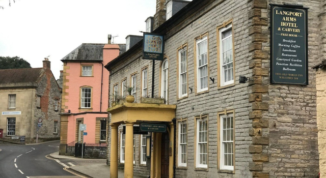Langport Arms Hotel, Забронировать Отель Ланпорт Сомерсет