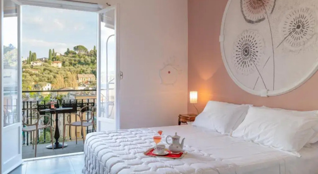 Двухместный номер Standard с балконом Albergo Minerva