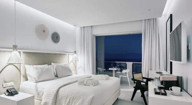Полулюкс Deluxe с видом на сад Dimitra Beach Hotel & Suites
