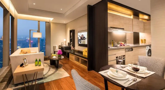Номер Deluxe c 1 комнатой Ascott Central Wuxi