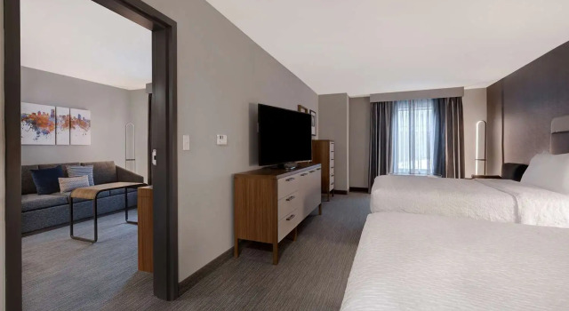 Четырёхместный люкс c 1 комнатой Homewood Suites By Hilton Oak Creek Milwaukee