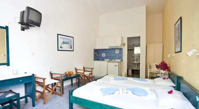 Студия с видом на сад Villa Anna Maria