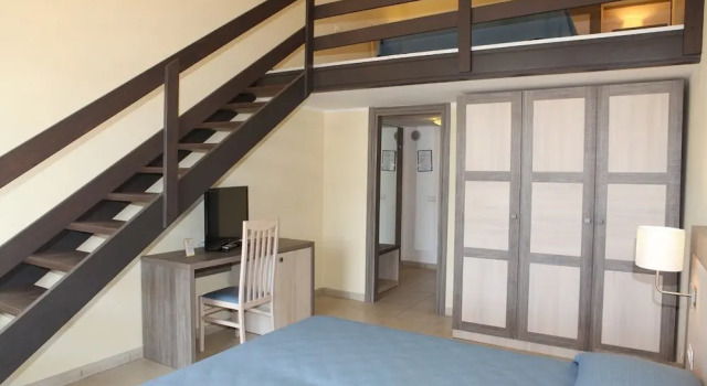 Семейный номер с видом на море Hotel Villa Giulia