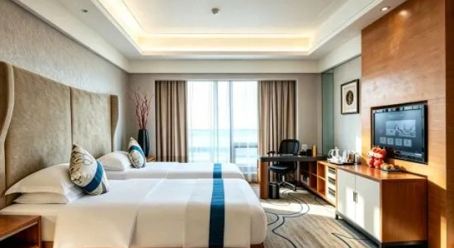 Семейный люкс JUNYI Hotel Shandong Binzhou Bohai Eleven Road