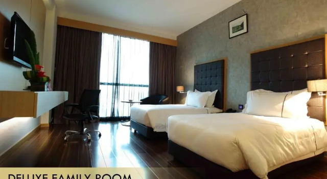 Standardowy rodzinny pokój Symphony Suites Hotel