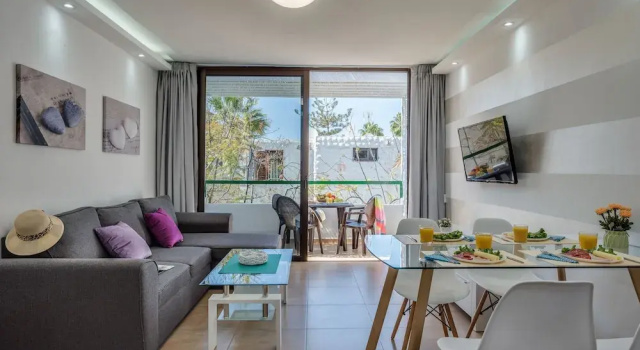 304. Super Apartment In Bungalow Playa Las Américas, Prenota Appartamento Hotel a Tenerife con piscina, Piscina
