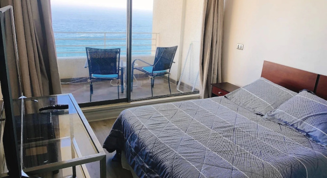 Apartamento 83 Mirador Horizonte, Rezerwuj Apartament Hotele w Concón z basenem, Basen
