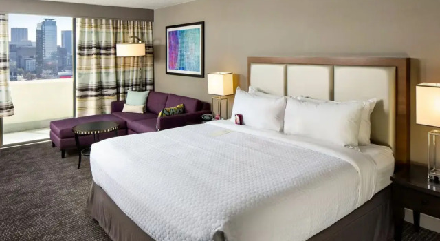 Двухместный люкс c 1 комнатой Peachtree Hotel Midtown Atlanta