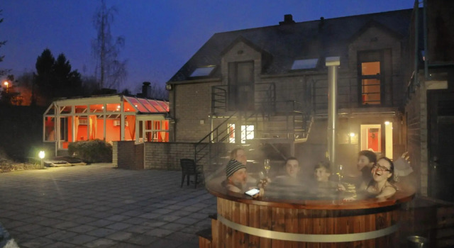 Group accommodation for 20 pax located in the Residence Durbuy holiday park