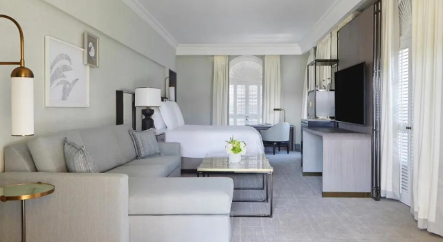 Двухместный люкс Veranda Beverly Wilshire, Beverly Hills, A Four Seasons Hotel