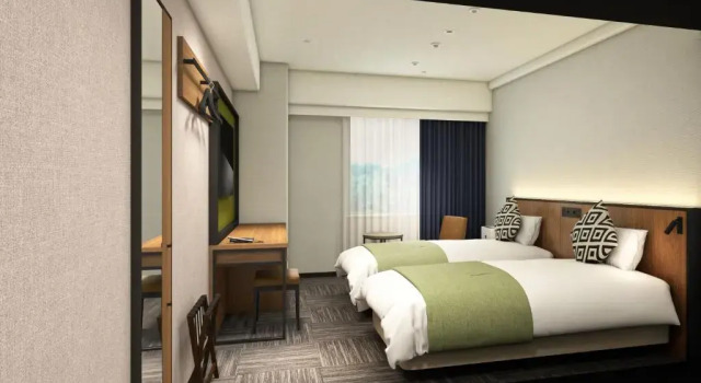 Двухместный номер Standard HOTEL MYSTAYS Kumamoto Riverside