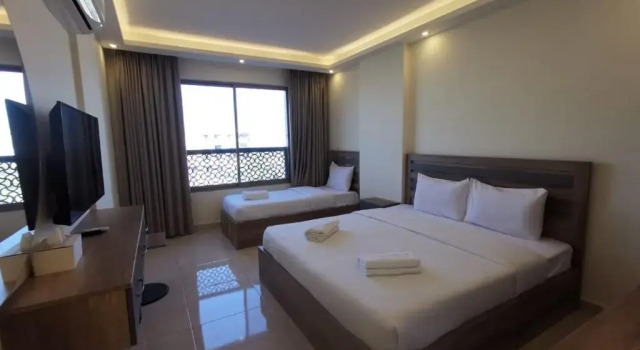 Трёхместный номер Deluxe с видом на море Aster Hotel Aqaba
