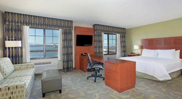 Двухместная студия Hampton Inn & Suites Astoria