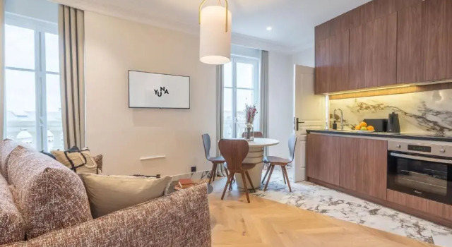Апартаменты с 2 комнатами с балконом Yuna Saint-Germain-des-Prés - Serviced Apartments