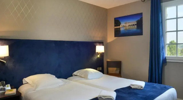 Standart çift kişilik oda Hôtel des Chateaux