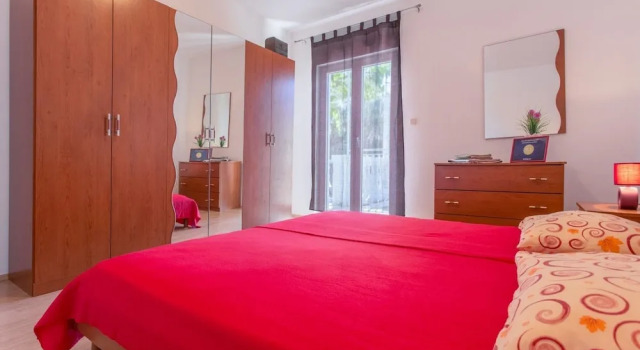 Апартаменты Superior c 1 комнатой с балконом и с видом на море Apartments Dalmatia Blue
