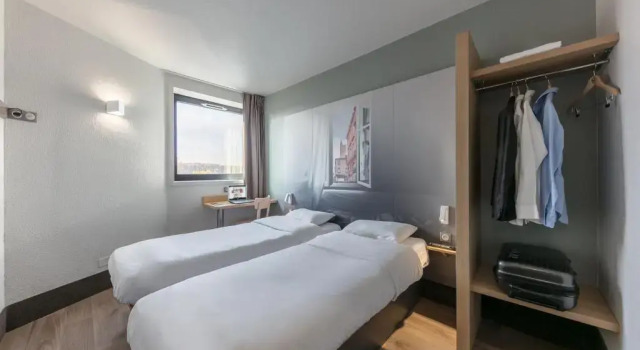 Двухместный номер B&B HOTEL Toulouse Centre Canal du Midi
