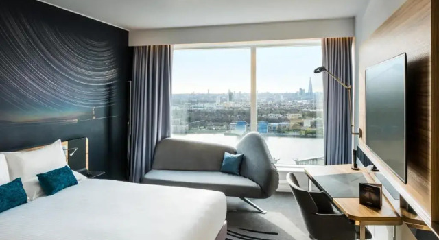 Двухместный номер Superior с видом на город Novotel London Canary Wharf