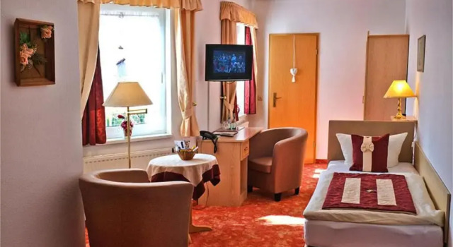 Одноместный номер Deluxe Altstadthotel "Garni" Grimma