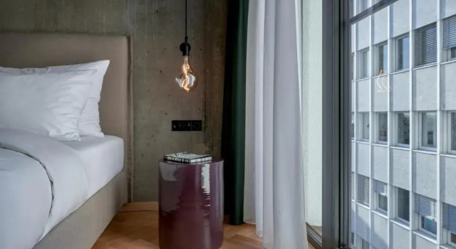 Двухместный номер Comfort с видом на внутренний двор Gekko House Frankfurt, a Tribute Portfolio Hotel