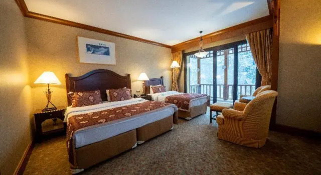 Трёхместный номер Standard с балконом и с видом на окрестности Duja Chalet Ski Center