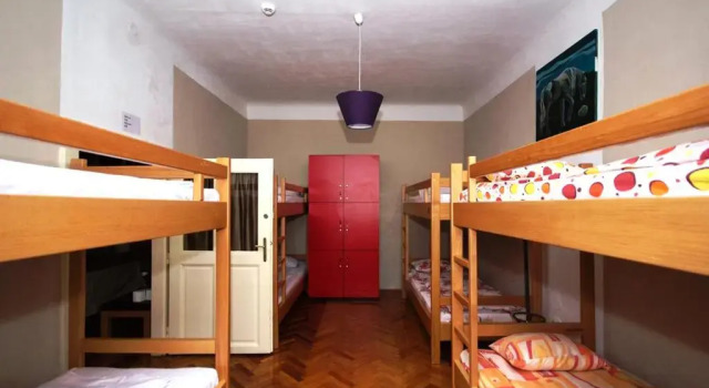 Кровать в общем номере Hostel PanGeea