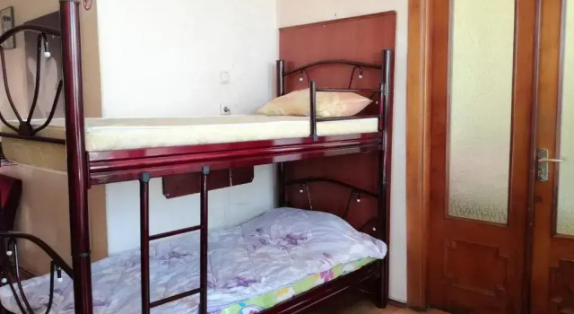 Кровать в общем номере Hostel in Batumi