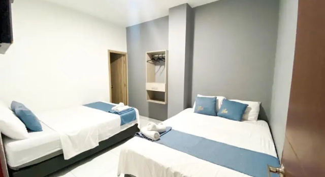 Standard quadruple chambre Hotel París