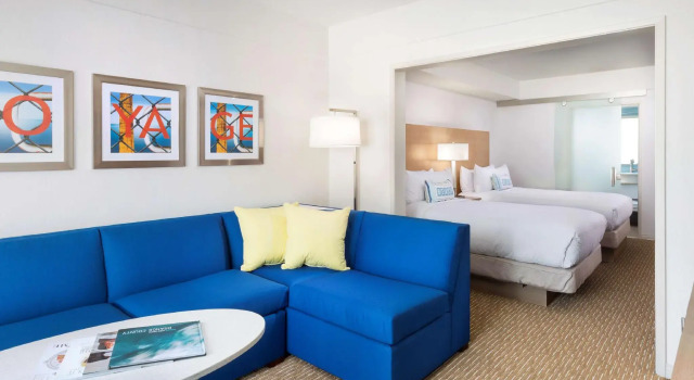 Четырёхместный номер Standard Hilton Garden Inn Dana Point Doheny Beach