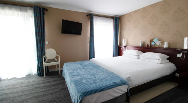 Трёхместный номер Superior Hôtel La Villefromoy Saint-Malo