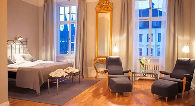Номер Deluxe Grand Hotell Hörnan