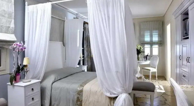 Студия с красивым видом из окна Dafnoudi Hotel Apartments