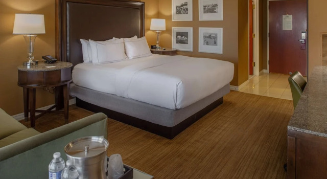 Двухместный номер Standard с видом на внутренний двор Hilton St. Louis Airport