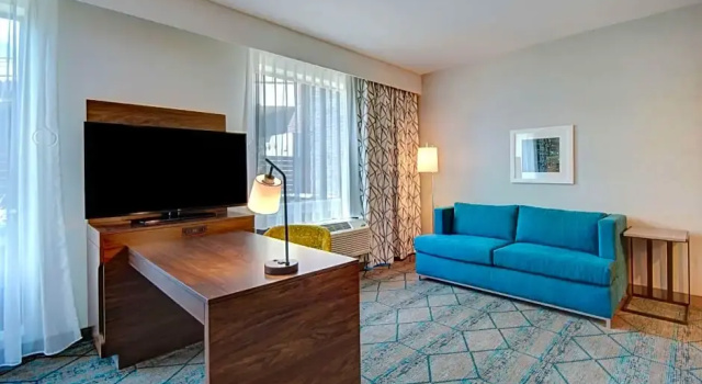Двухместный люкс Hampton Inn & Suites Sunnyvale-Silicon Valley, Ca