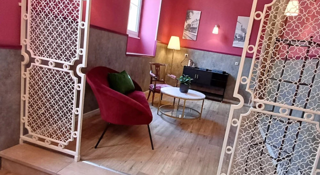 Люкс Grand Hôtel de Bourbon-Lancy - Spa et Restaurant - Logis