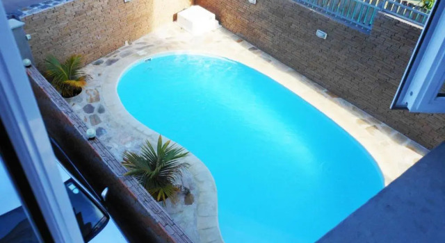 Апартаменты с балконом Twins Apartments Flic en Flac Beach