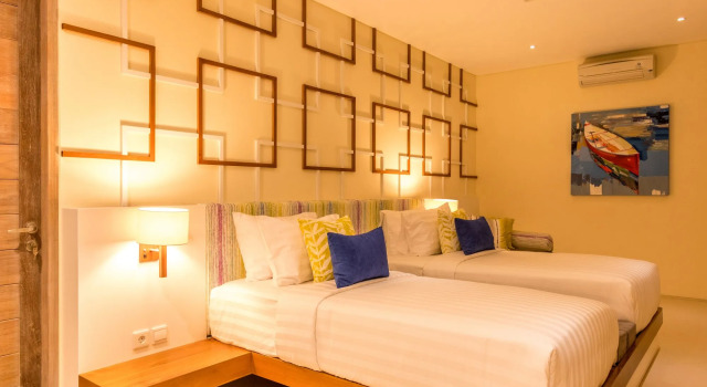 Villa Seriska Jimbaran Bali, Rezervovat Vila Chaty v Bali, Chalupa
