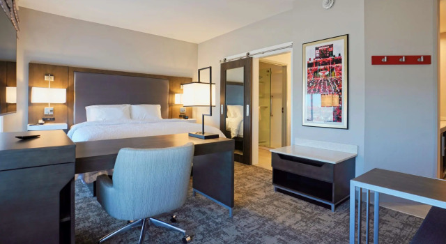 Двухместный люкс Hampton Inn & Suites Lubbock University, Tx