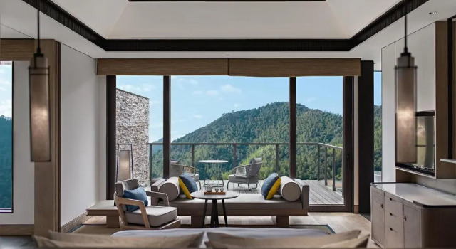 Villa con vista sulle montagne Ahn Lan Ninghai