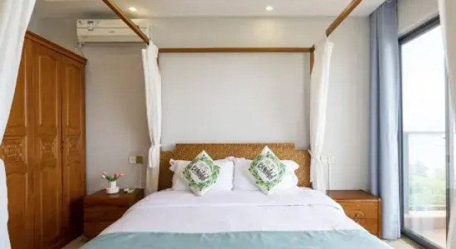 Люкс Jiuqi Sanya iHome Seaview Design Homestay (Sanya Bay Coconut Dream Corridor Store)