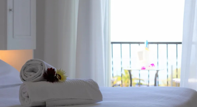 Двухместный номер Standard с балконом и рядом с пляжем Hotel La Mandorla