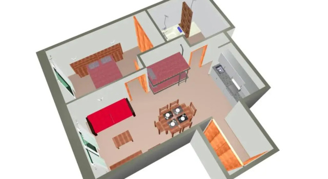 Апартаменты Цокольный этаж ApartHotel RIALB