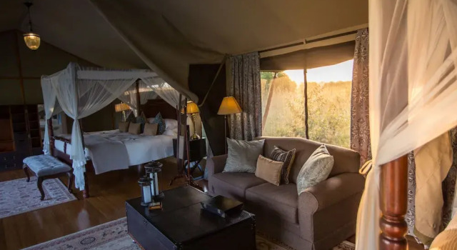 Elewana Sand River Masai Mara, Buchen Sie Campingplatz Camping & Glamping in Masai Mara, Campingplatz